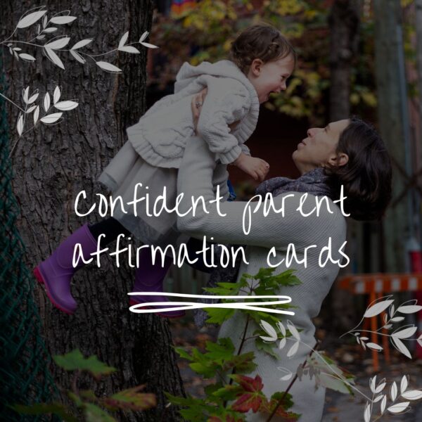 Confident Parent Affirmation Cards - Photos edition